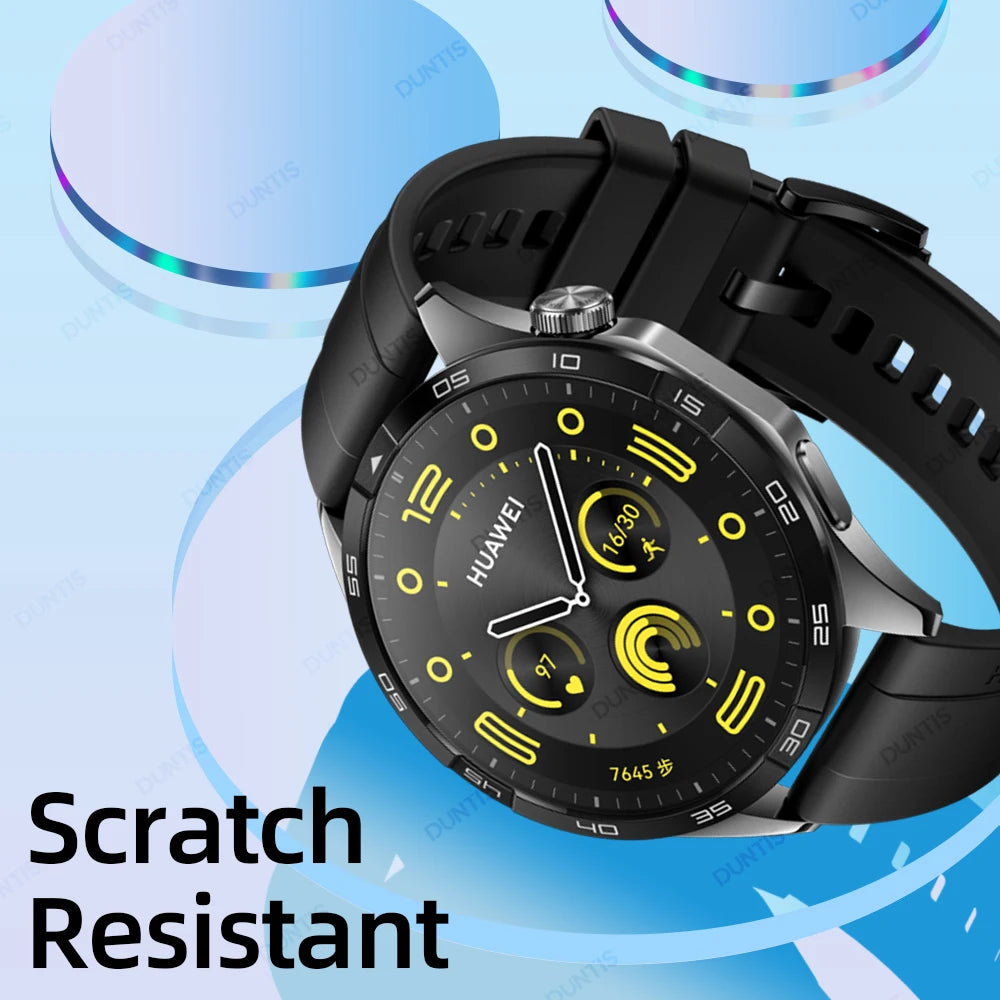 Screen Protector for Huawei Watch GT 4 GT4 46mm 3D Curved Screen Protector Ultra-HD Full Coverage Protective Film Accessories