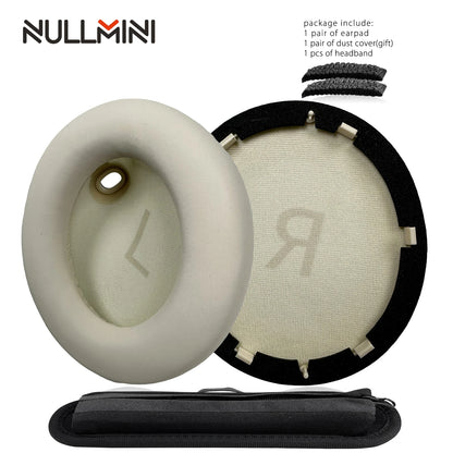 NullMini Replacement Earpads for Anker Soundcore Space One, S1, S-1 Headphones Headband Ear Cushion Earmuff Sleeve Headset