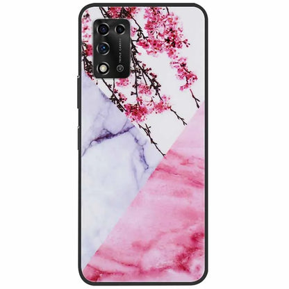 For ZTE Libero 5G II Case Marble Soft Silicone Protective Back Covers for ZTE Libero 5G III A202ZT 2022 5GIII Flower Coque TPU