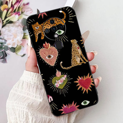 6.8'' For Tecno Spark6 KE7 Back Cover For Techno Spark 6 Case Shockproof Luxury Cute Cartoon Funny Cool Silicone Bumper Funda