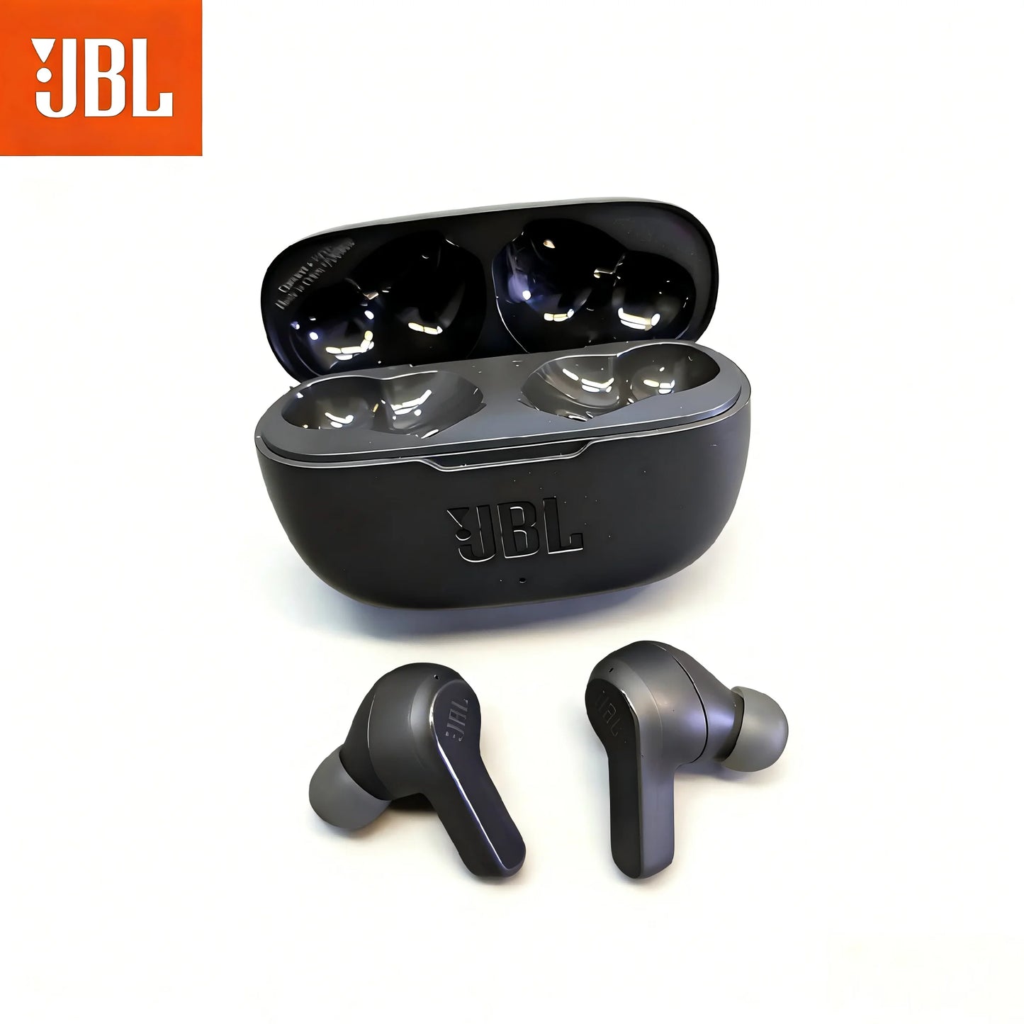 JBL Wave 200 True Wireless Bluetooth Earphones Stereo Earbuds Bass Sound Headphones Headset W200 Wireless Earphones MiC