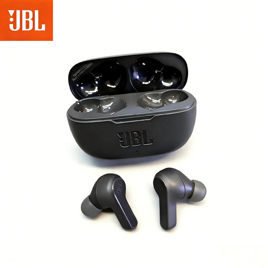 JBL Wave 200 True Wireless Bluetooth Earphones Stereo Earbuds Bass Sound Headphones Headset W200 Wireless Earphones MiC