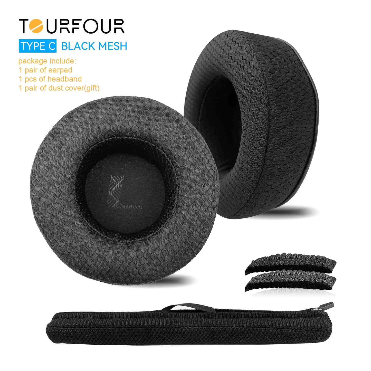 TOURFOUR Replacement Earpads for Beyerdynamic DT770,DT880,DT990,DT770pro,DT880pro,DT990pro,MMX300 Headphones Ear Cushion