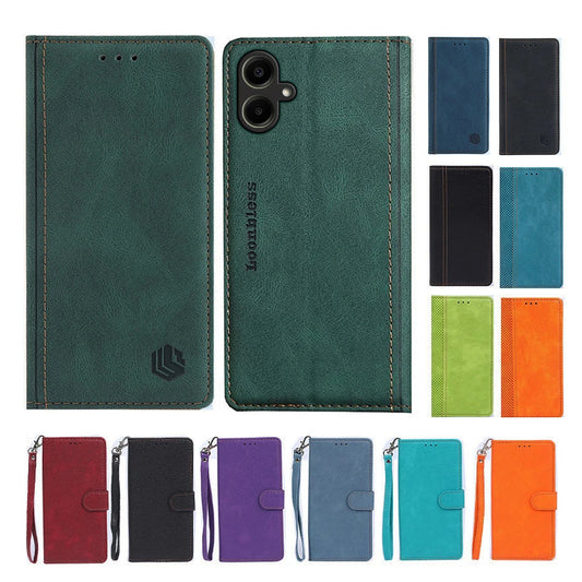 A06 Leather Flip Case For Samsung Galaxy A06 Phone Case Etui Samsung A06 4G 5G global version Galaxy A06 Cover A 06 SamsungA06