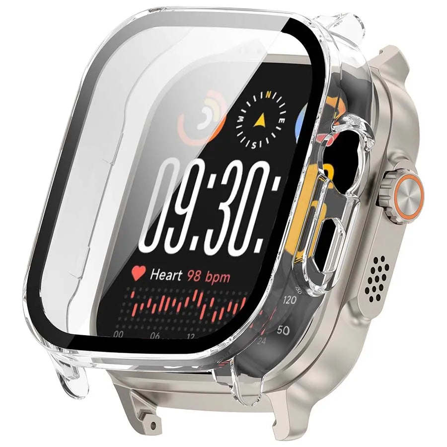 Case For Realme Watch 5 PC+Tempered Glass Bumper Full Cover Protective Shell For Realme Watch5 Screen Protector Accessory