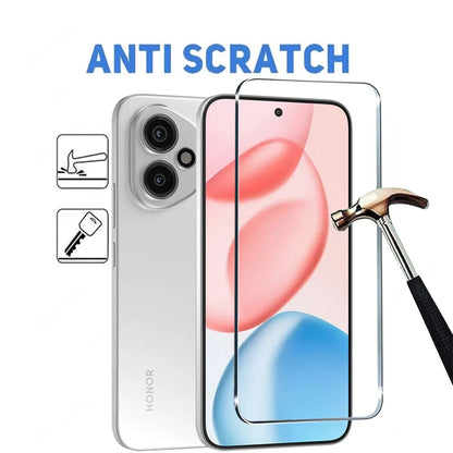 4Pcs HD Protective Glass For Honor 400 lite 200 90 lite X7B X8B X7A Screen Protector For Honor 400 200 lite Tempered Glass