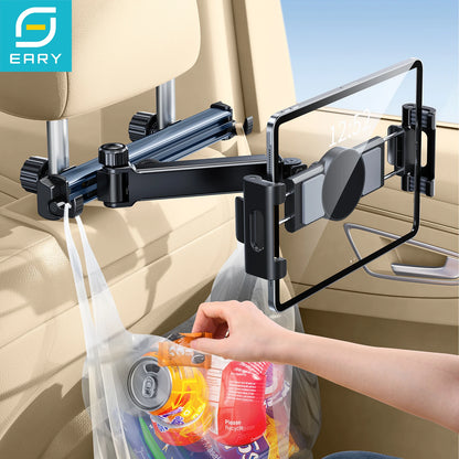 Eary Car Headseat Magnetic Tablet Holder Phone Stand Back Rear Seat Car Accessories 360°Rotatable Foldable Bracket for iPad Pro