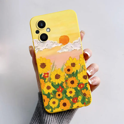 For Oppo Reno7 Z 5G Case Reno 7 8 Lite Bear Cartoon Frog Soft Silicone Phone Case For Oppo Reno 7Z 8Z Reno7Z 5G Back Cover Capa