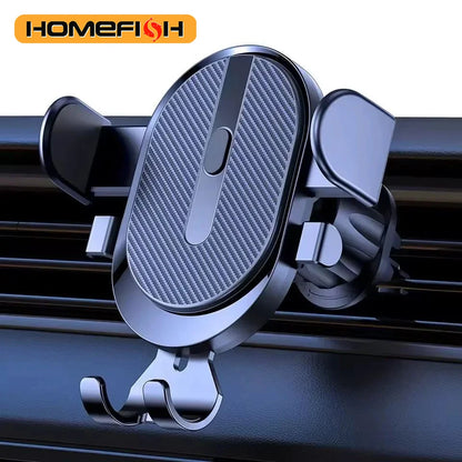NEW Car Phone Holder Air Outlet Gravity Sensor Triangle Mount Simplicity Design Frosted Surface for Vehicle Dashboard