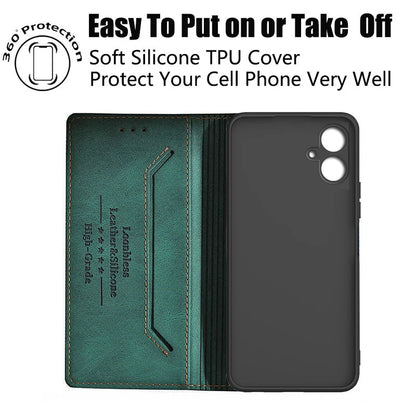 A06 Leather Flip Case For Samsung Galaxy A06 Phone Case Etui Samsung A06 4G 5G global version Galaxy A06 Cover A 06 SamsungA06