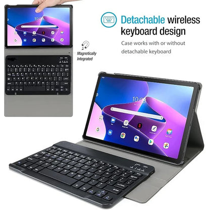 For Xiaomi Redmi Pad 2 Pro 12.1" 2025 Case with Keyboard,Detachable Wireless Keyboard+Tablet Cover Redmi Pad 2 Pro 12.1 Funda