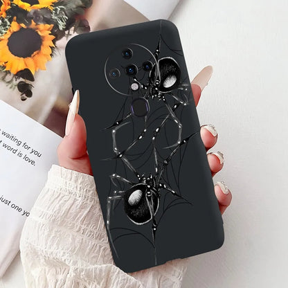 6.8'' For Tecno Spark6 KE7 Back Cover For Techno Spark 6 Case Shockproof Luxury Cute Cartoon Funny Cool Silicone Bumper Funda