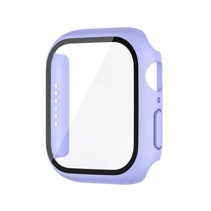 Glass+Cover For Apple Watch case 8 7 9 45mm 41mm 44mm 38 42mm iWatch Accessorie Screen Protector Apple watch series 6 SE 5 40mm