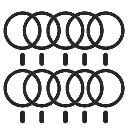 5/10Pcs Universal Metal Plate Ring for Magsafe Magnetic Wireless Charger Iron Sheet Sticker Car Phone Holder for IPhone 13 14 15