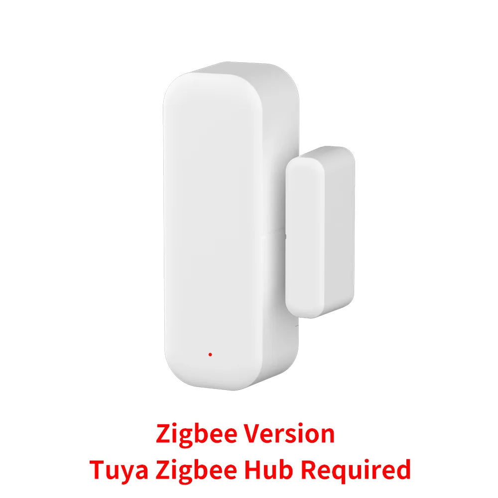 Tuya WiFi Zigbee Door Sensor Window Sensor Contact Sensor For Smart Home Smart Life APP Remote Control for Yandex Alexa