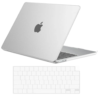 Laptop Case For MacBook Air 13 M5M4 M3 M2 2026-2022 Case For MacBook Pro 14/16 Inch M5 2026 Ultra Thin Shell Cover+Keyboard Skin