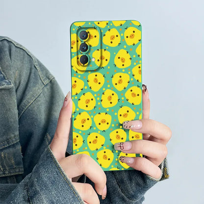 For Realme GT Master Phone Case GTmaster Edition RMX3363 RMX3360 Casing Soft Silicone Sweet Painted Fashion Flower Printed Cover