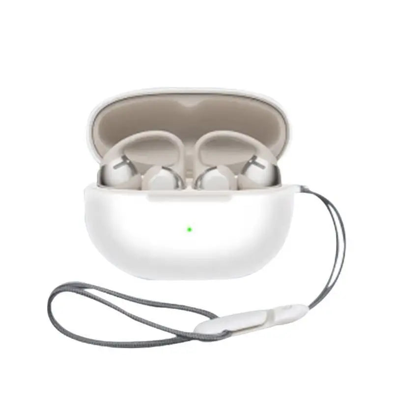 Clear Case Cover for SHOKZ OpenDots ONE Clip Earbuds Transparent  Soft TPU Full Protection Earphones Accessories