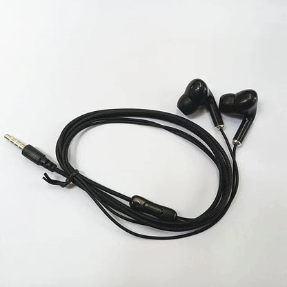 1 Pcs With Microphone 3.5mm Earphone 6 Colors In-Ear Wired Headphones Super Bass Headset For Smartphones Control Speaker Earbuds