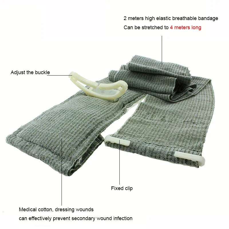 4/6in Wound Dressing Israeli Bandage - Tactical Trauma Kit,Grade Compression for Outdoor Emergency IFAK First Aid Wound Dressing