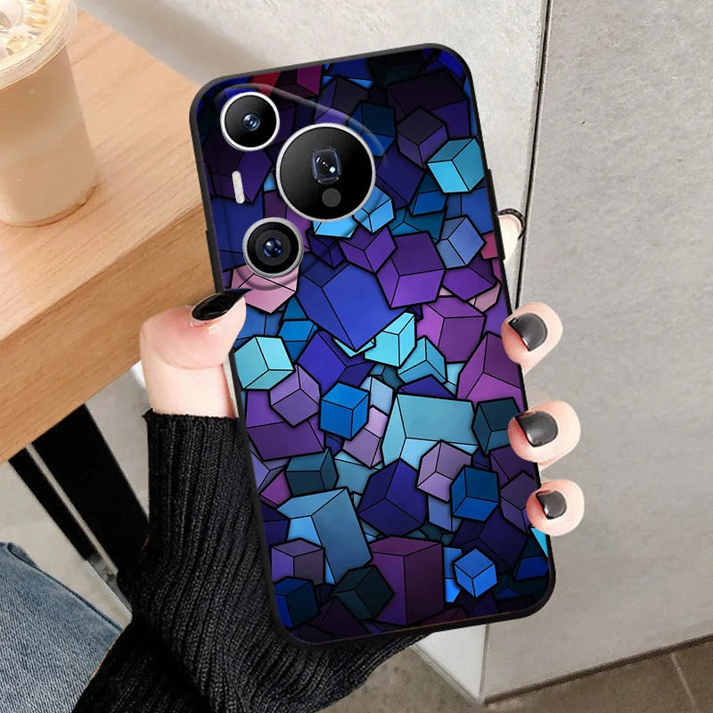 For HUAWEI Pura 70 Ultra Case Cool Lion TPU Back Cover For HUAWEI Pura 70 Pro Plus Soft Silicone Phone Case Pura70 Funda Coque
