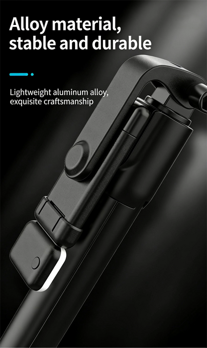 Selfie Stick Tripod With Bluetooth Wireless Remote Beauty Fill Light Phone Holder Stand Universal For All Smartphones