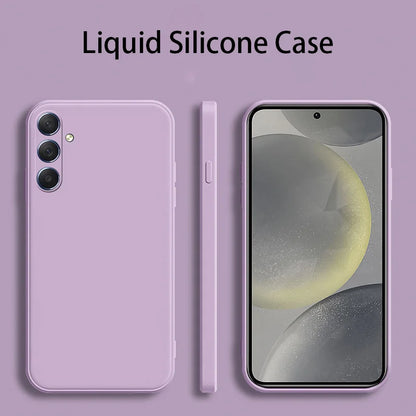 Silicon Phone Case For Samsung Galaxy A26 A16 A15 A25 A35 A55 A14 A24 A34 A54 A13 A23 A33 A53 A12 A22 A32 A52 Shockproof Cover