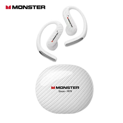 Monster MQO37 Gaming Earphones TWS Bluetooth 6.0 Noise Reduction Sport Headphone HiFi Stereo Music HD Call Headphones for Xiaomi