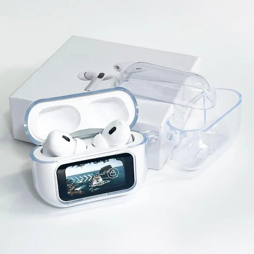 Transparent Silicone Earphone Protective Case For A9pro Anti-fall Shockproof Dustproof Wireless Bluetooth Earphones Case