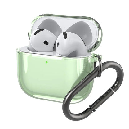 Earphone Protective Cover For Apple AirPods 4 2024 Charging Case Cover Transparent TPU Shockproof Wireless