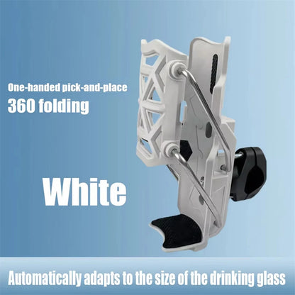 Adjustable Motorcycle Bike Cup Holder Handlebar Water Bottle Bike Mount For 32-77mm For Harley Honda Suzuki Yamaha,Kawasaki KTM