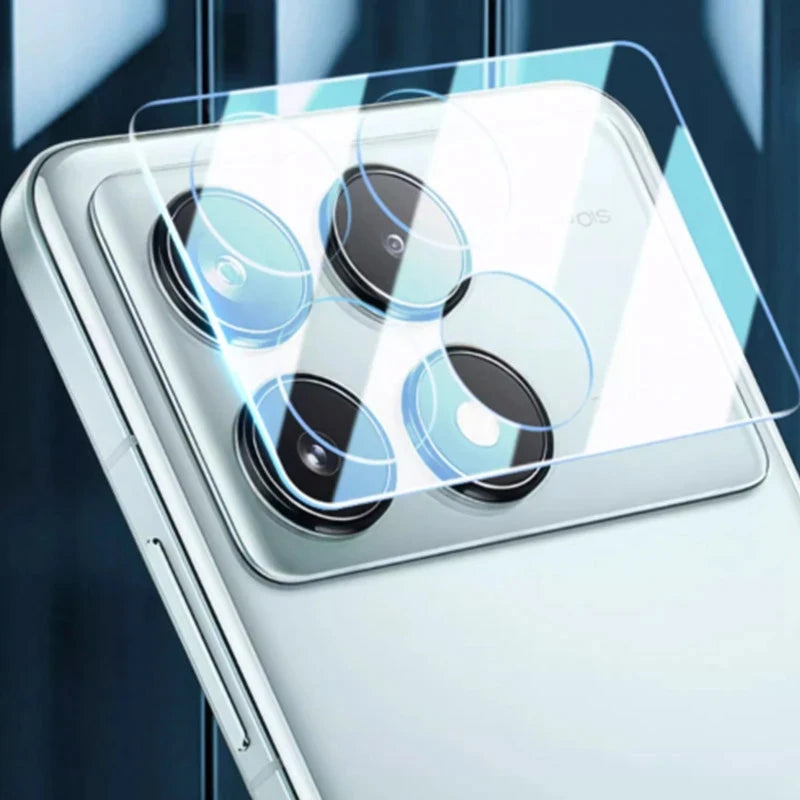 2Pcs 3D Camera Lens Glass Protector For Xiaomi Poco X6 Pro/F8 Ultra/F8 Pro Pocco Little X6 X 6 Pro X6Pro 5G Camera Flims Cover