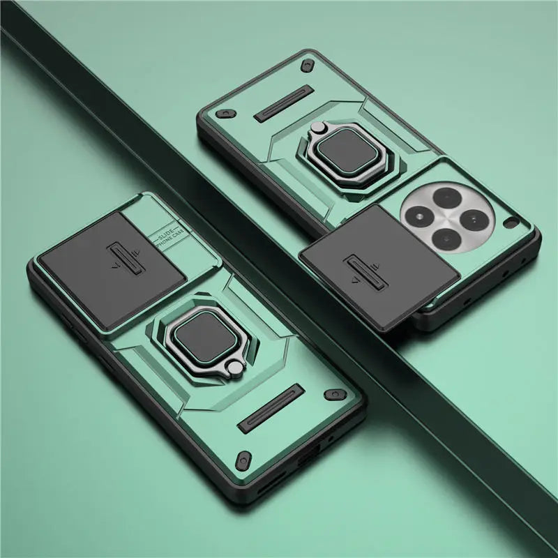 For OnePlus ACE 3 Pro Cover For ACE 3 Pro Case 6.78 inch Lens Sliding Window Protector Armor Shockproof Holder Magnetic Bumper