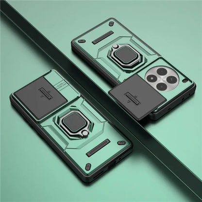 For OnePlus ACE 3 Pro Cover For ACE 3 Pro Case 6.78 inch Lens Sliding Window Protector Armor Shockproof Holder Magnetic Bumper