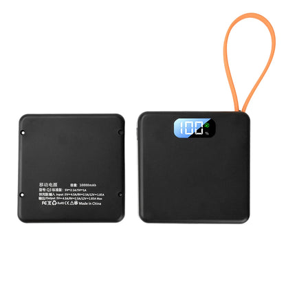 DIY Power Bank 18650 Removable Weld-Free Portable Battery Bank 22.5W Fast Charging 10000mAh Rechargeable Module with LCD Display