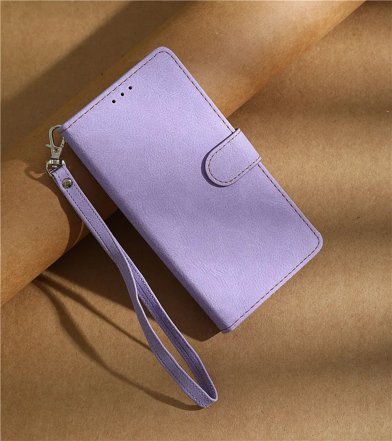 A06 Leather Flip Case For Samsung Galaxy A06 Phone Case Etui Samsung A06 4G 5G global version Galaxy A06 Cover A 06 SamsungA06