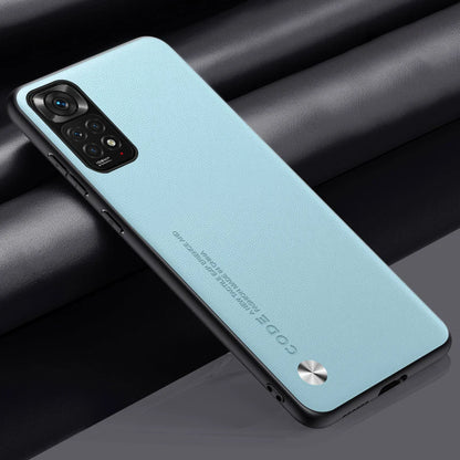 Luxury PU Leather Case For Xiaomi Redmi Note 11S 11 Pro Back Cover Matte Silicone Protection Phone Case For Redmi Note 11E Pro