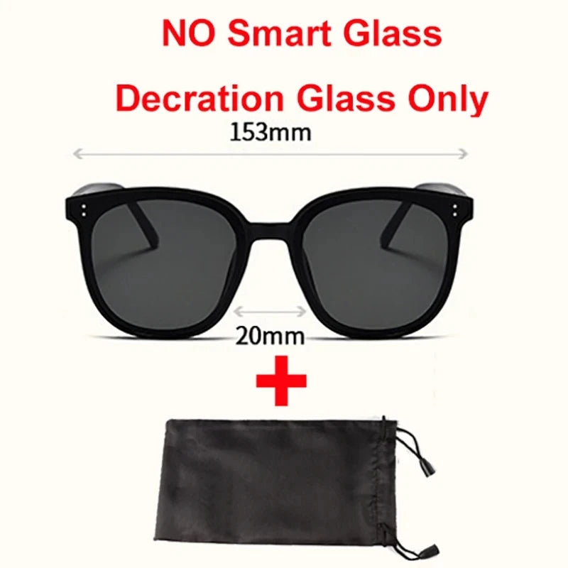 2026 New Smart Sunglasses Glasses Bluetooth Call Outdoor Sports Headphones Voice Navigation Photochromic Lens Waterproof Anti-UV