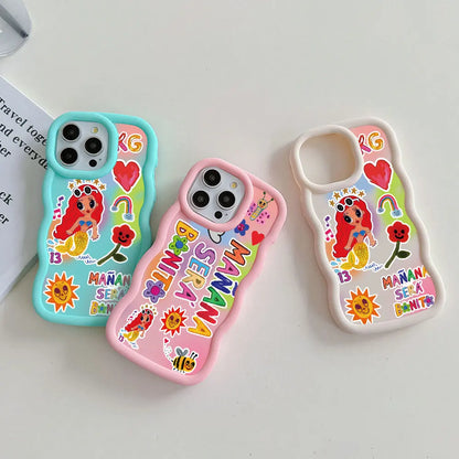 Cute Karol G Manana Sera Bonito Phone Case For Xiaomi Redmi Note 8 9 9S 10 10S 11 12 13 Pro Plus 4G 5G Candy Soft TPU Back Cover