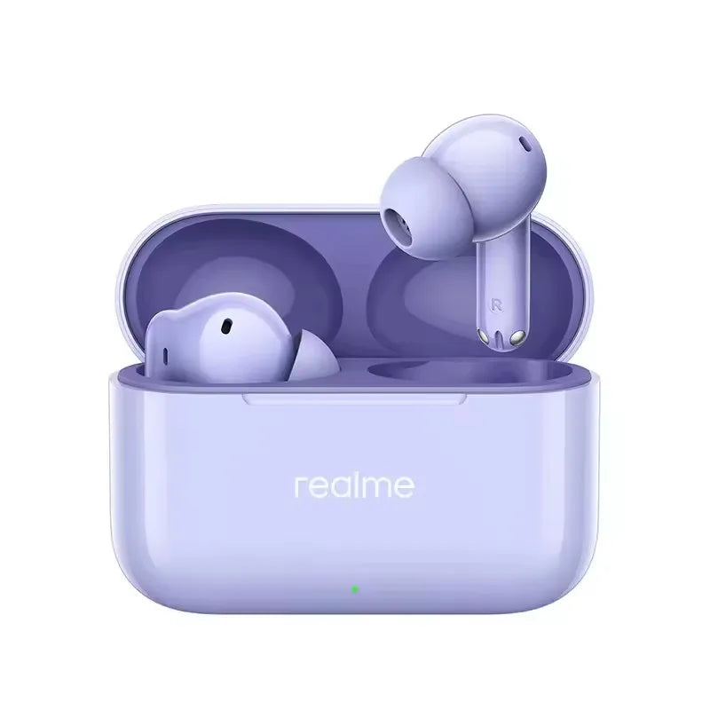 Original Realme Buds T200 32dB Active Noise Cancellation TWS Earphone True Wireless Earbuds Bluetooth 5.4 50 Hour Battery