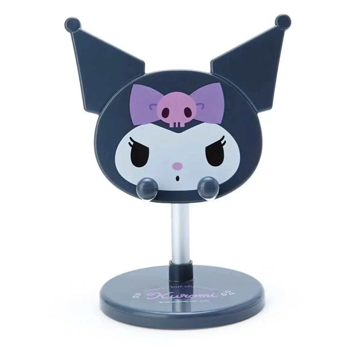 New Sanrio Foldable Phone Stand Melody Kuromi Portable Anti-Slip Base Soft Silicone Compatible with All Smartphones Tablets Gift