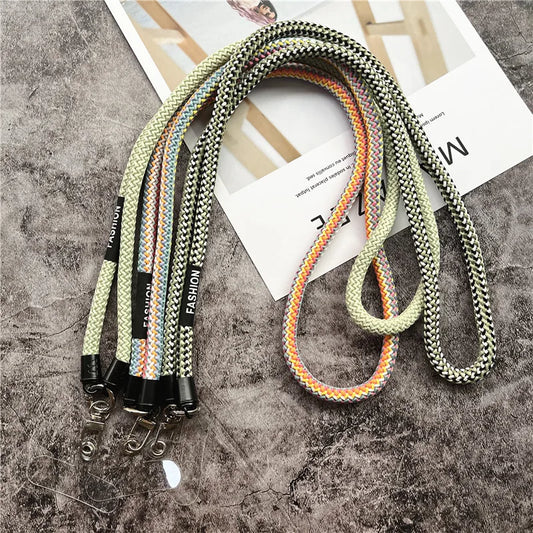 Cell Phone Neck Strap Braided Lanyards Universal Pendant for Mobile Case Lanyard Strap for Phone Charm Upgrade Rope for Keys