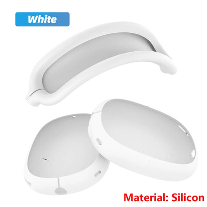 Soft Anti-Scratch Transparent Cover For AirPods Max TPU Wireless Shockproof Headphones Case Protective Sleeve Protector