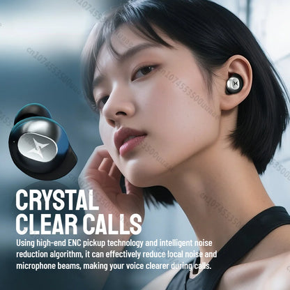 ZOMBIES CAT B12 Bean Design Invisible Earbuds Wireless Bluetooth Sports Earphones in-Ear Deep Bass Headphone with Sport Lanyard