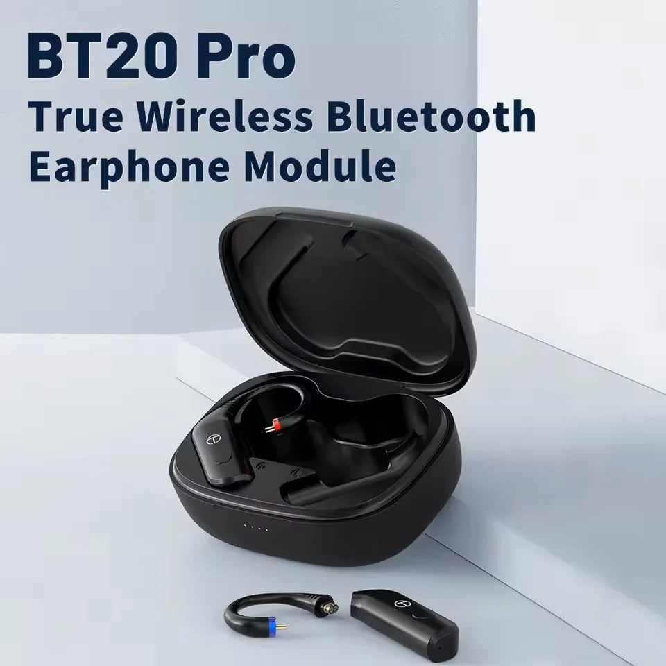 TRN BT20 PRO Bluetooth Ear Hook HIFI Earphones Module Wireless Upgrade Cable 2PIN/MMCX/0.75/0.78 Connector Replaceable Plug Iems