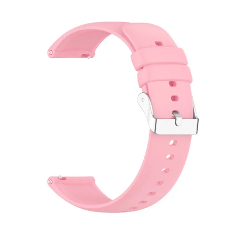 Hot Sell 20MM 22MM Silicone Watch Strap 20/22mm Universal Watchband Wristwatch Band for P22 Smartwatch &Other Watches Bracelet