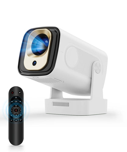 Magcubic HY310 Projector Android 11 4K Native 1080P Auto Focus Natal Brightness 330ANSI Dual Wifi BT5.4 Air Mouse Voice Control For Home Outdoor Filming