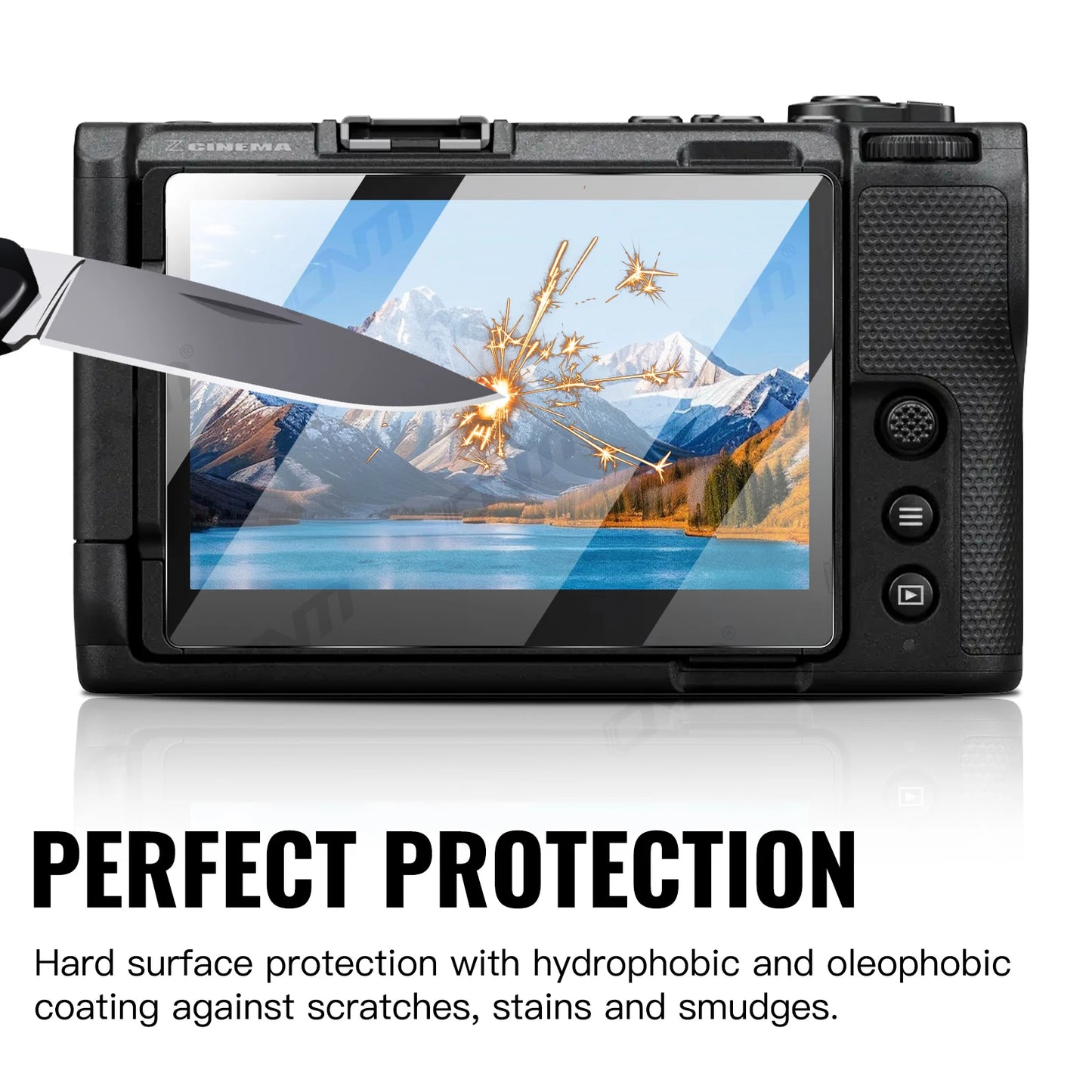 1-3PCS Tempered Glass for Nikon ZR, Premium Screen Protector Durable HD Anti-scratch & Anti-fingerprint Film Accessories