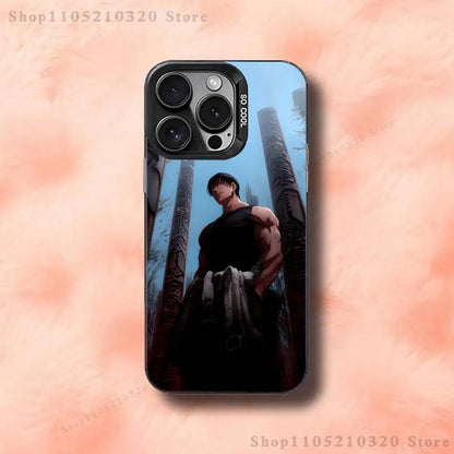 Toji Fushiguro J-Jujutsu Phone Case For iPhone 17,16,15,14,13,12,11,Pro,Max,Plus,E,Air,Mini Black Tpu Cover