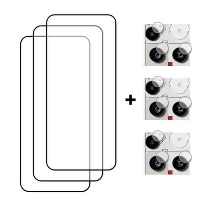 Full Cover Tempered Glass For Nothing Phone 3 Glass Screen Protector Protective Phone Rear Camera Lens Film On Nothing Phone 3